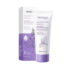 Bioaqua Polypeptide Perilla Moisturizing Anti-Aging Cleanser 100g