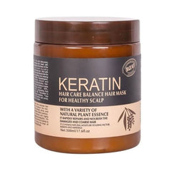 Keratin Hair Mask Brazil Nut for Healthy Scalp 500ml