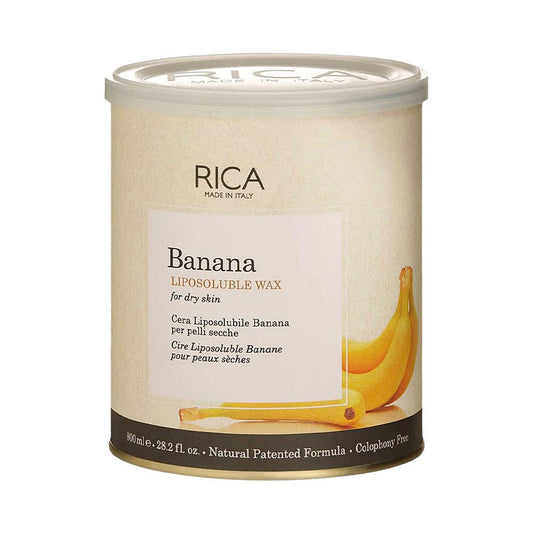 RICA Banana Dry Skin Liposoluble Wax 80ml