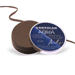 Kryolan - Aquacolor Cake Liner-Brown