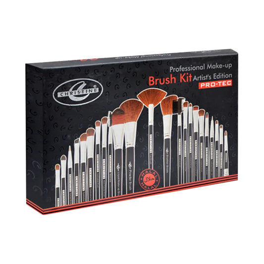 Christine Large Brush Kit Set – 23 Pieces