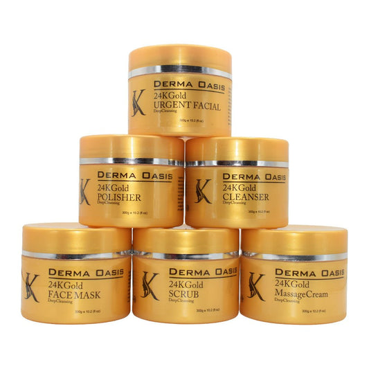 Derma Oasis 24k Gold facial 6pcs set