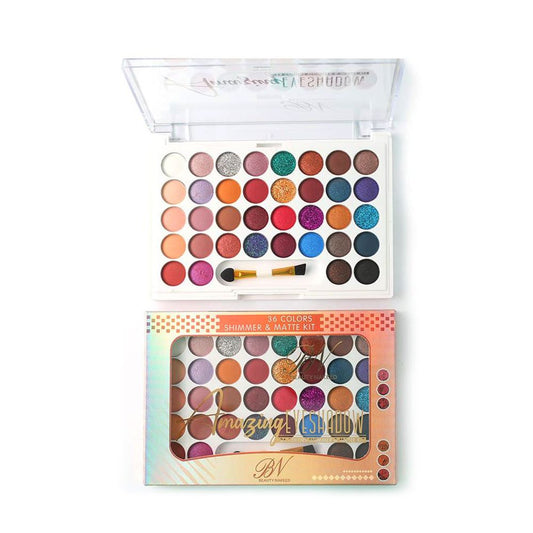 Beauty Naked 36 Color Eyeshadow shimmer and matte kit