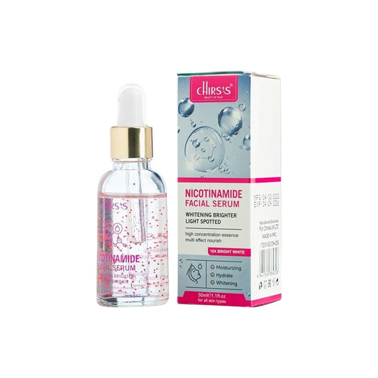 Chirs's Nicotinamide Facial Serum Whitening Brighter Light Spotted Face Serum 30ml