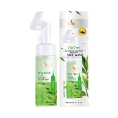 Chirs's Tea Tree Face Wash Oil Control Anti Acne Whitening Cleansing Mousse 150ML