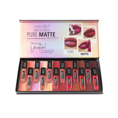 Emelie pure matte lipgloss pallete