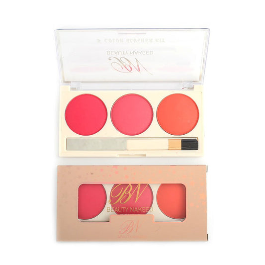 Beauty Nakeed 3 colour blushon kit