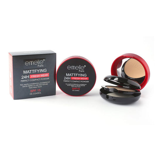Emelie 24H fresh wear double compact powder