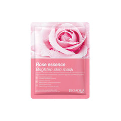 BIOAQUA Rose  Brighten Skin Face Sheet Mask