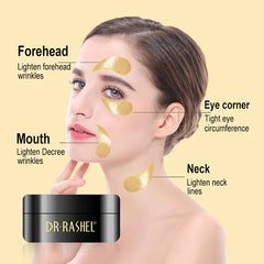 Dr.Rashel 24k Gold Collagen Hydro gel Eye Mask 60pcs
