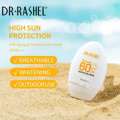 Dr. Rashel Anti-aging & moisture sun cream 60++, 60 g