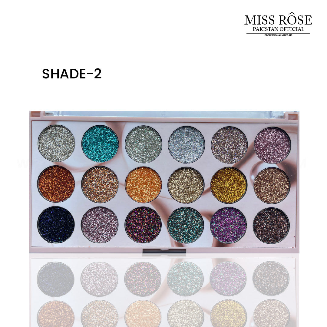Miss Rose 18 Color Glitter Palette price
