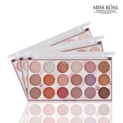Miss Rose 18 Color Pearl Eyeshadow Palette