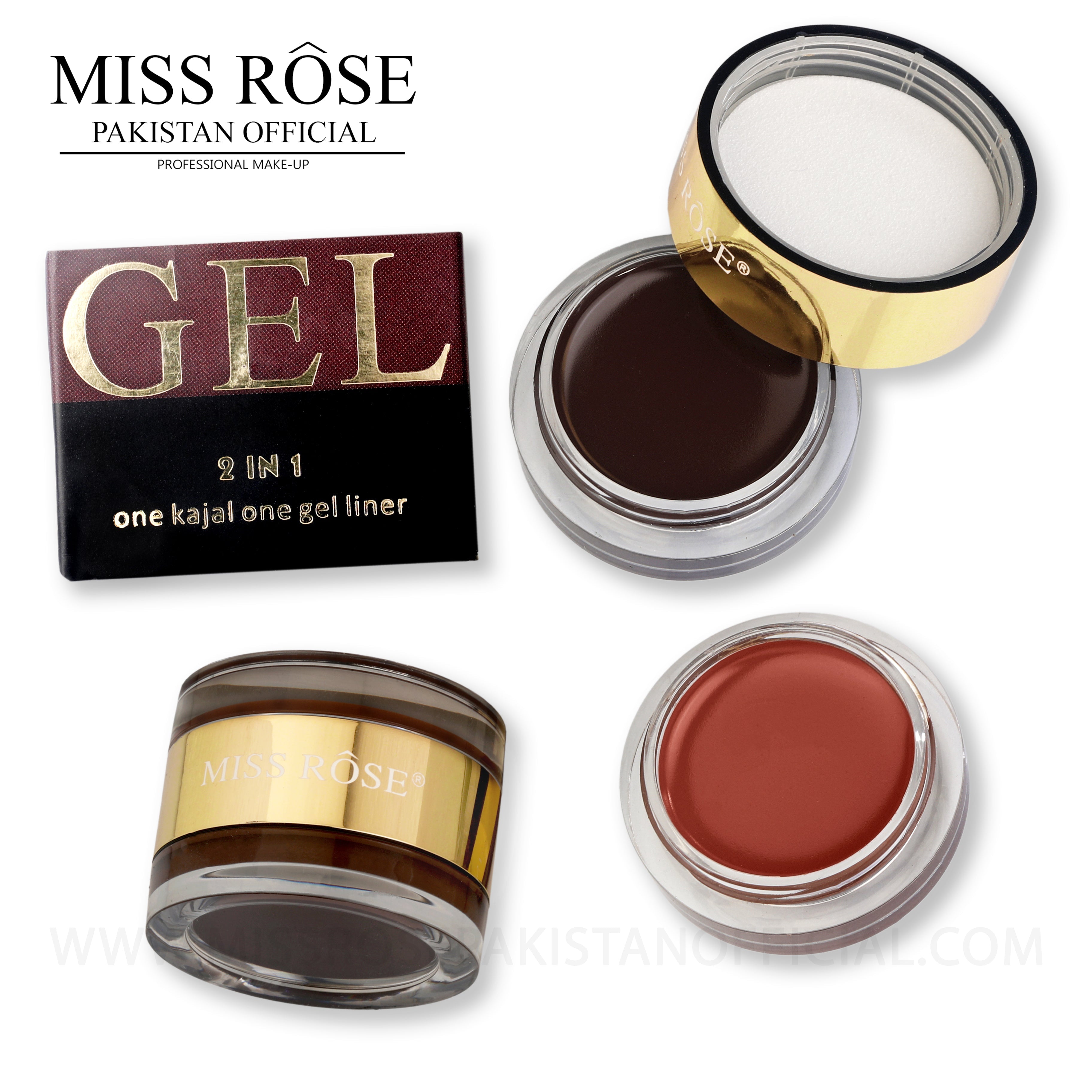 Miss Rose Gel Liner Kajal