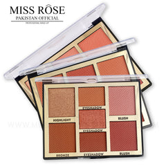 Miss Rose 7 Color Face Palette