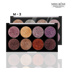 Miss Rose 8 Color Glitter Palette