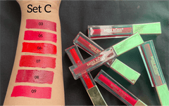 Miss Rose Book Gloss Set of 6