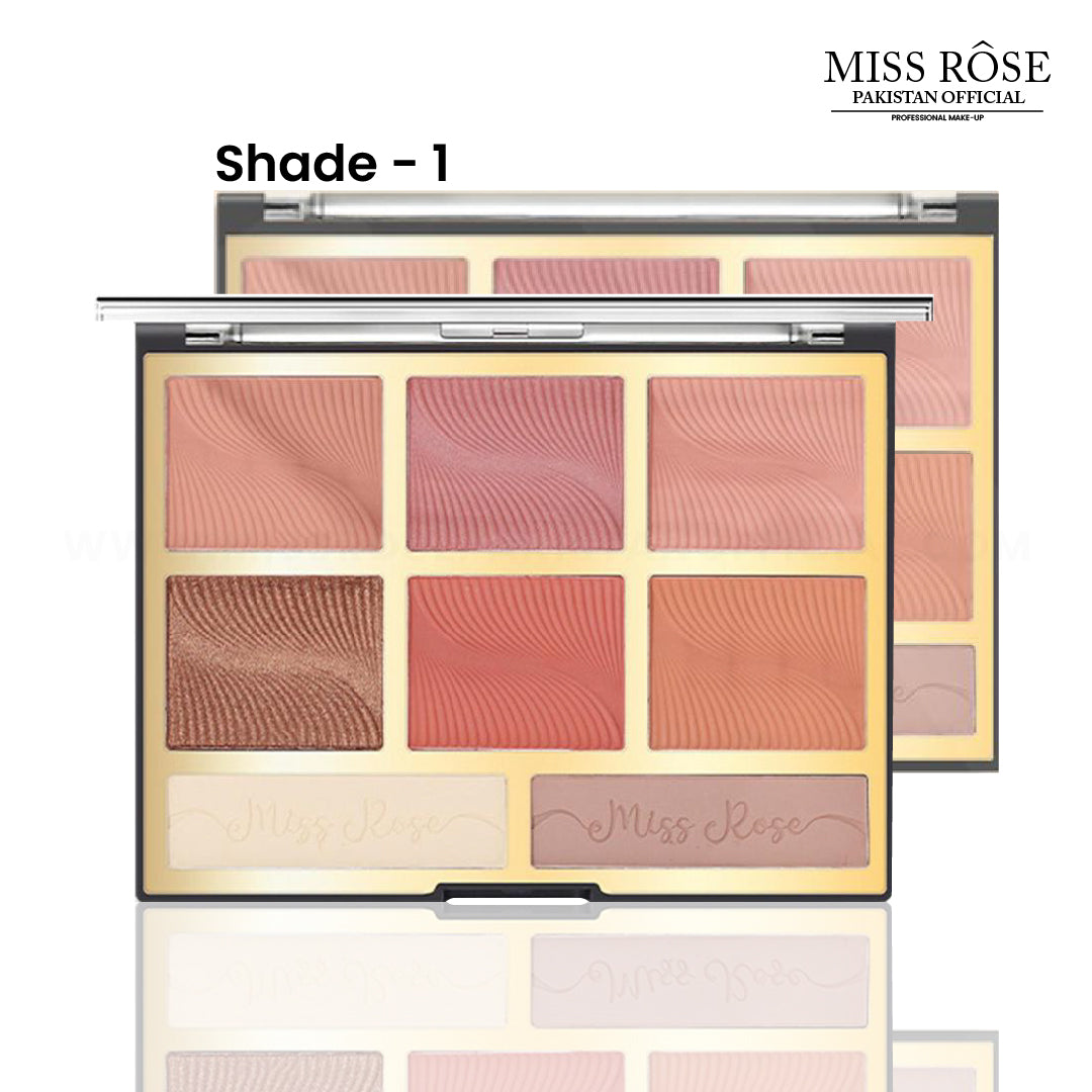 MISS ROSE 6 COLOR BLUSH
