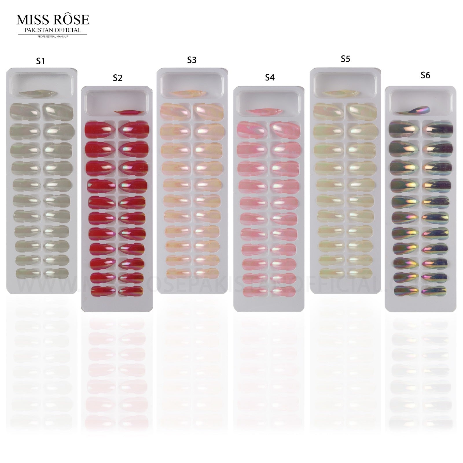 Miss Rose Fake Nails