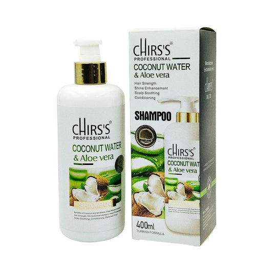 Chirs's Professional Coconut Water & Aloe Vera Shampoo 400 ml