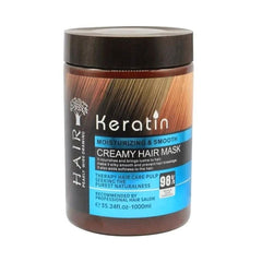 Keratin moisturizing and smooth creamy hair mask 1000ml