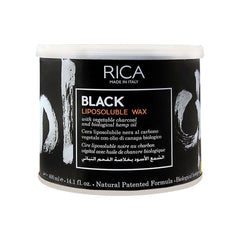 Rica Wax Black With Vegetable Charcoal 400Ml
