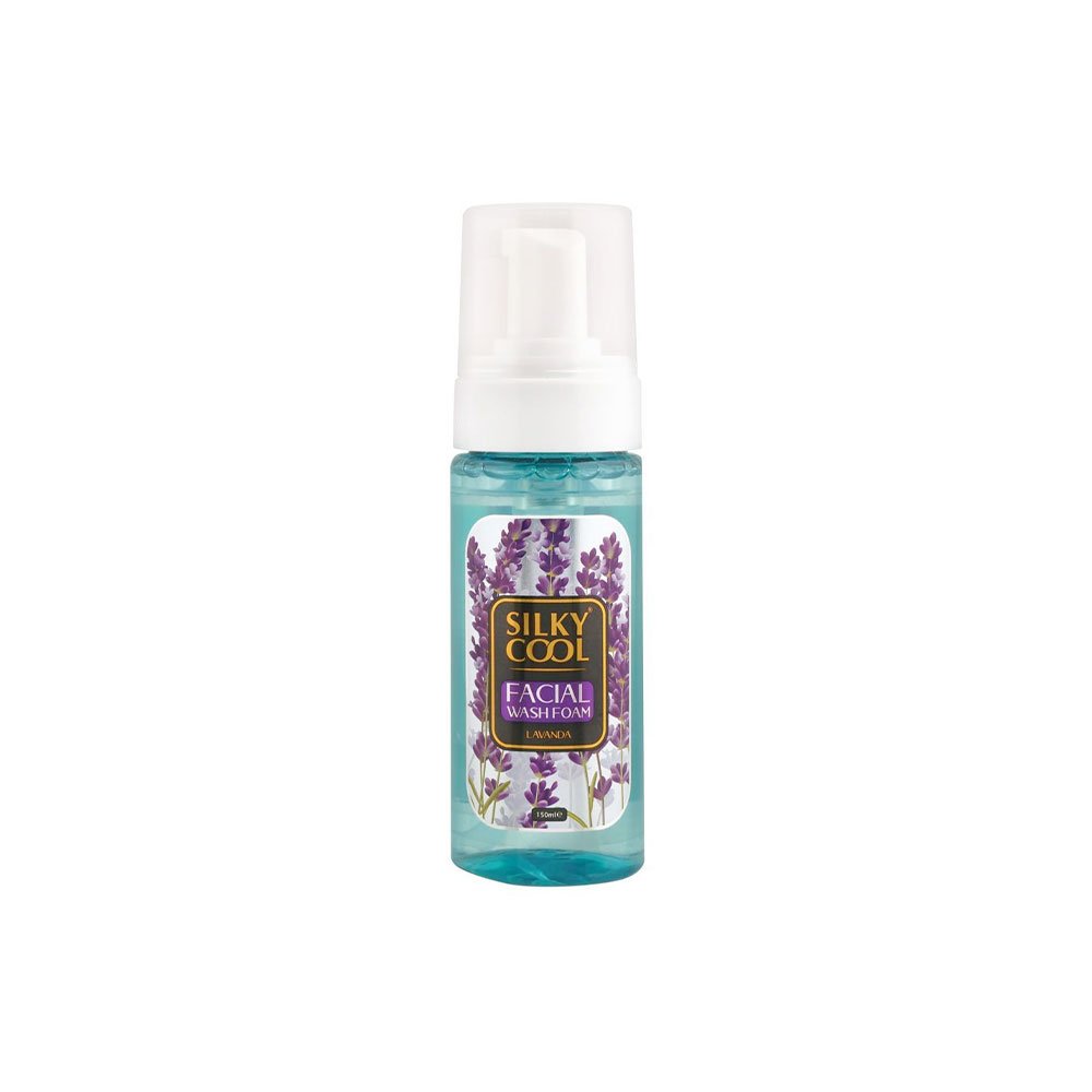 Silky cool Face Wash Foam Lavender 150ml