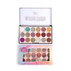 Beauty Nakeed Glitter Studio 18 Color Palette