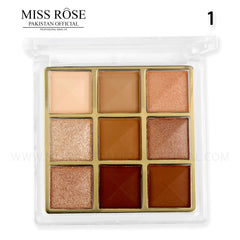9 Color Vibrant Eyeshadow Palette