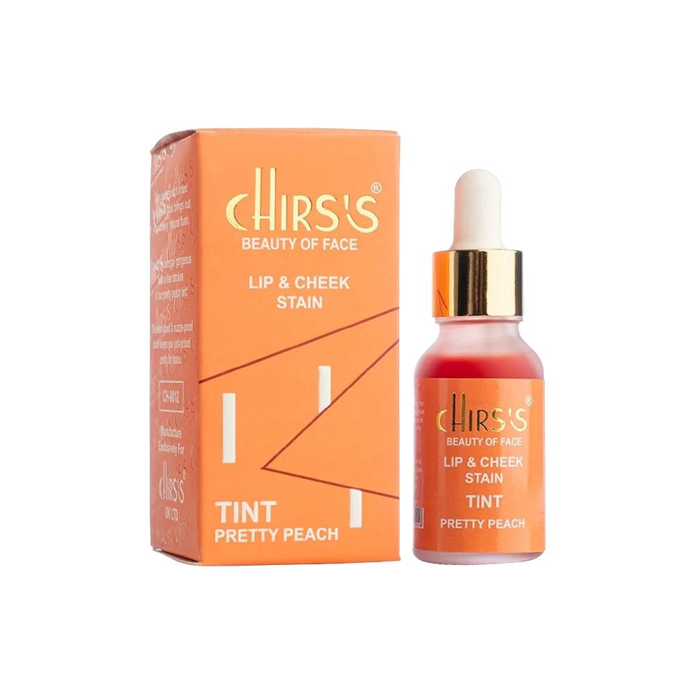 Chirs's Lips & Cheek Stain Tint - Pretty Peach