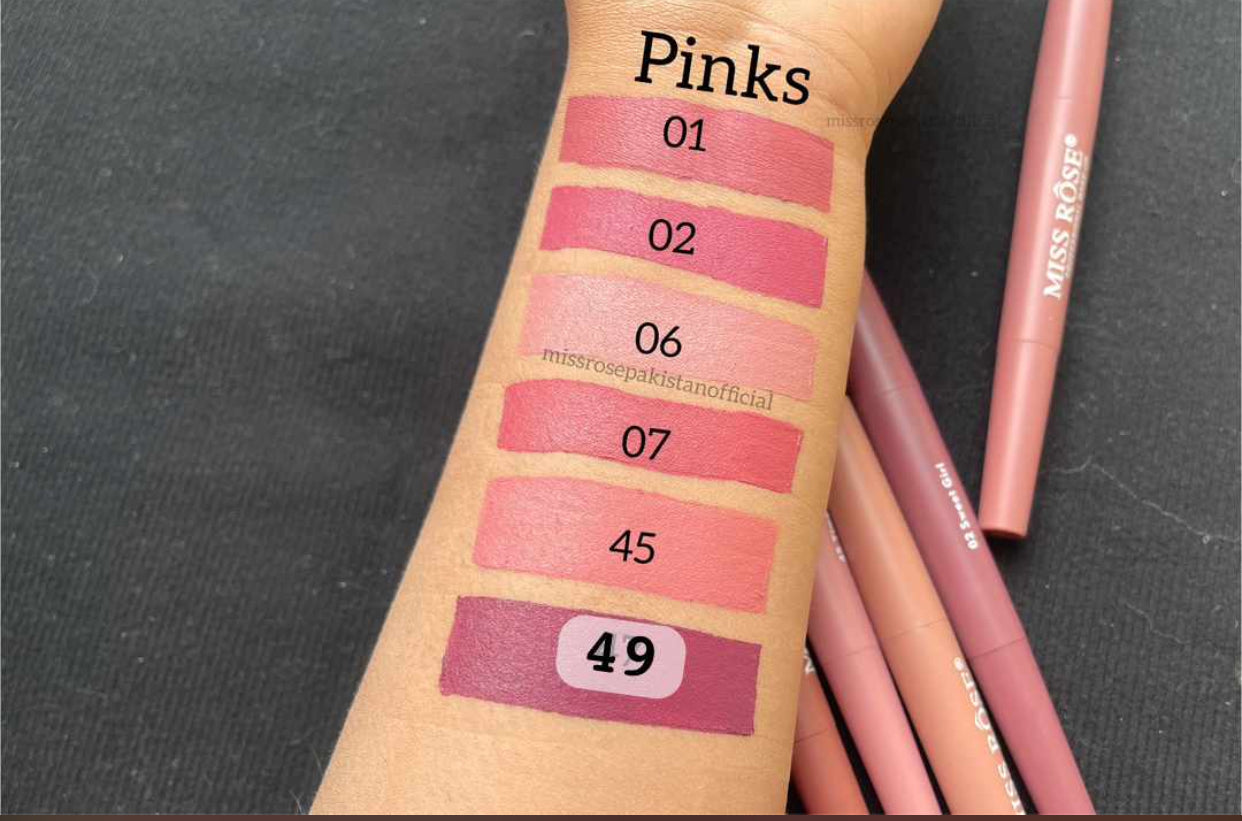 miss rose nude 2 in 1 lipstick