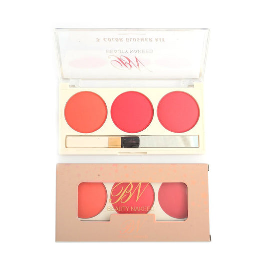 Beauty Nakeed 3 colour blushon kit