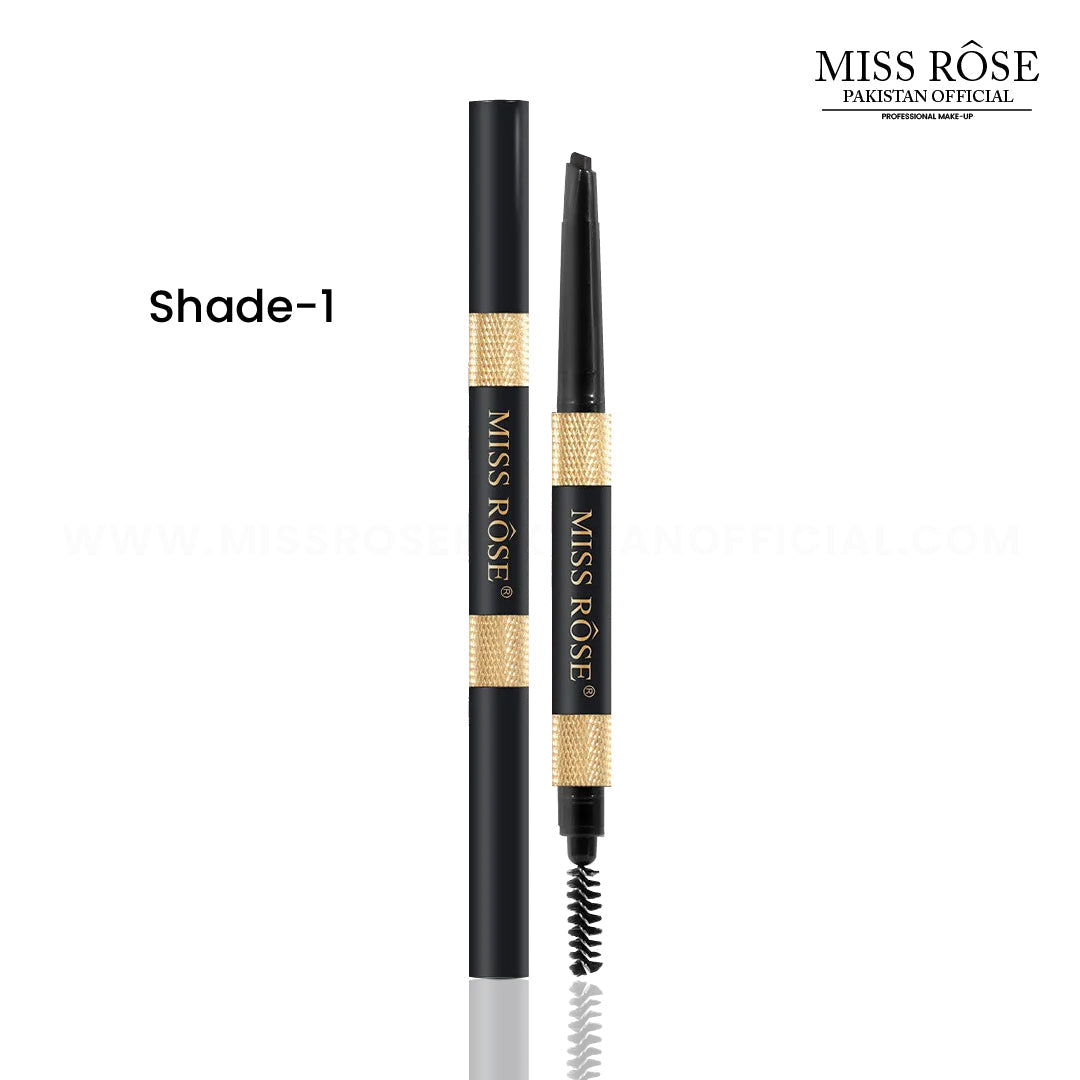 Miss Rose Fashion 2 in 1 Eyebrows Pen
