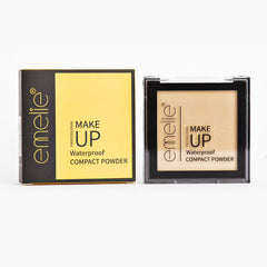 Emelie waterproof singal compact powder