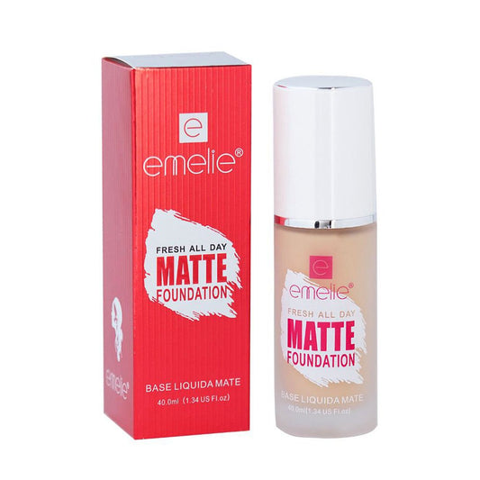 Emelie fresh all day matte foundation