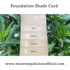 Miss Rose Full Cover Foundation