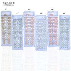 miss rose fake nails