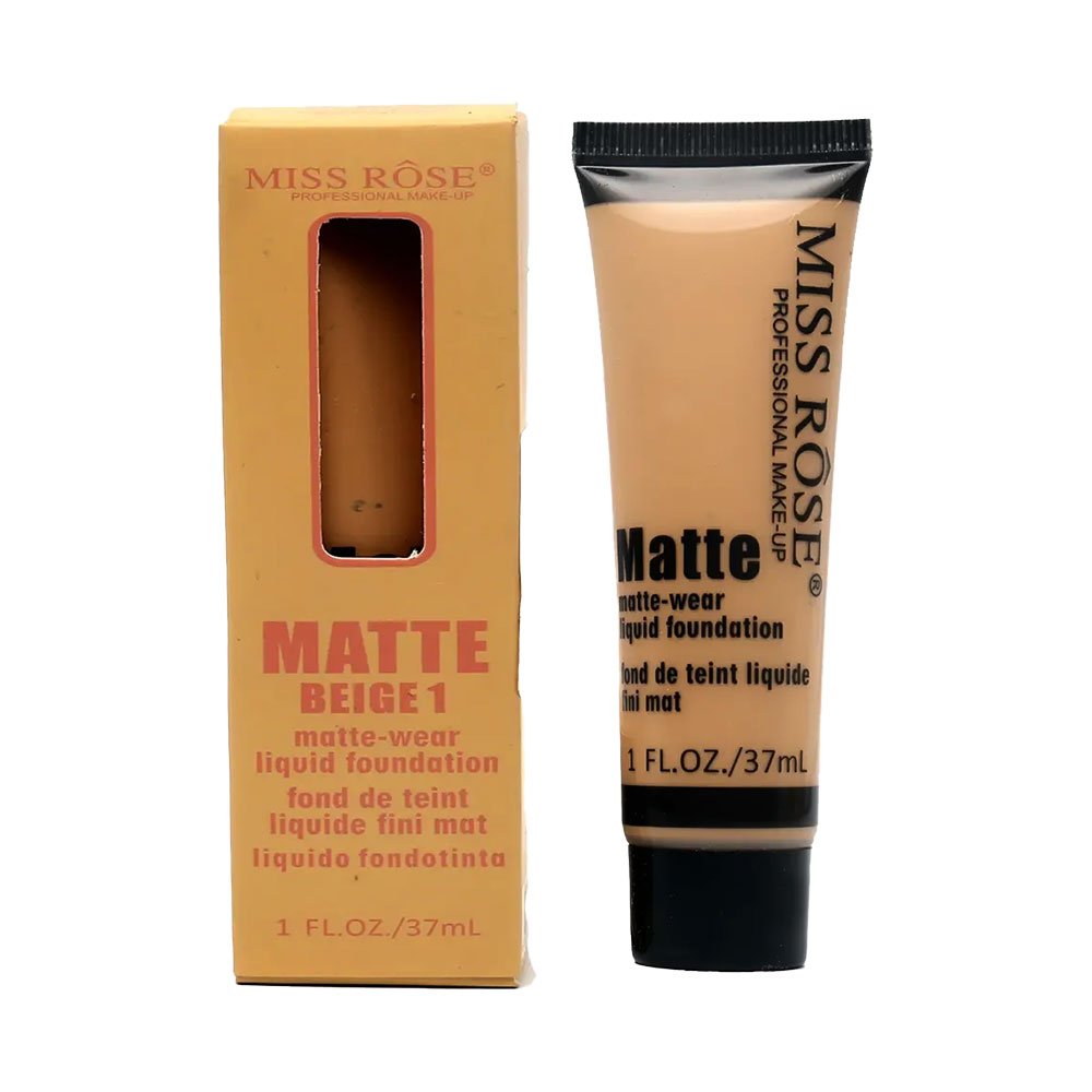 MISS ROSE Full Coverage Matte Foundation