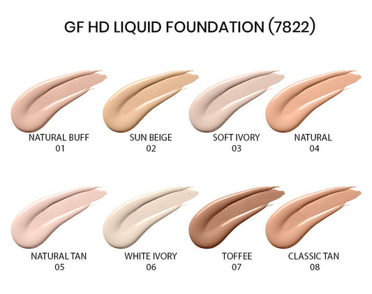 Glamorous Face HD Cinema & TV Waterproof Long Lasting Foundation