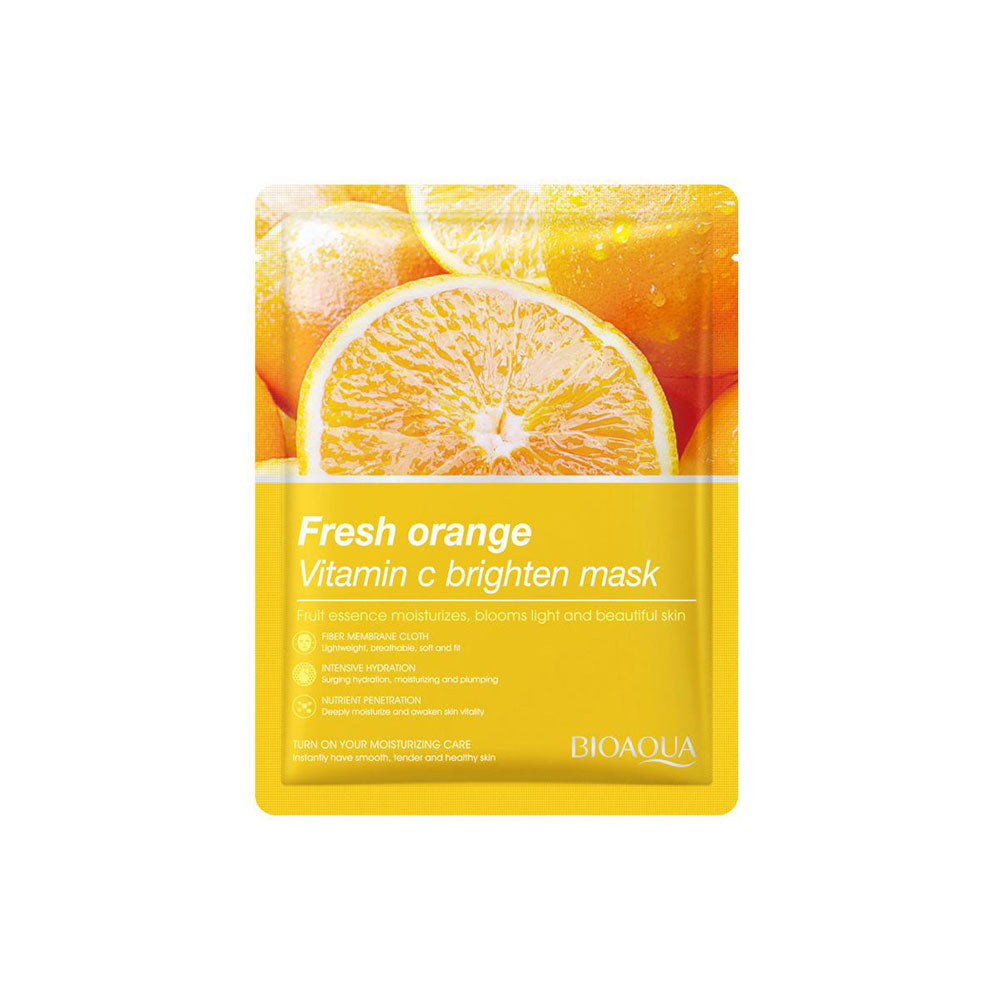 BIOAQUA Fresh Orange Vitamin C Face Sheet Mask