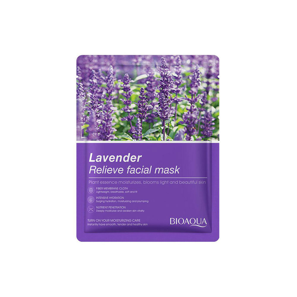 BIOAQUA Lavender Face Sheet Mask