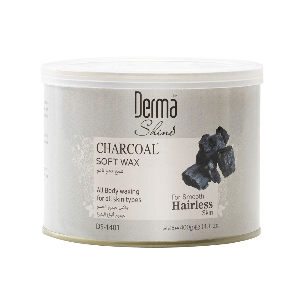 DERMA SHINE CHARCOAL SOFT WAX