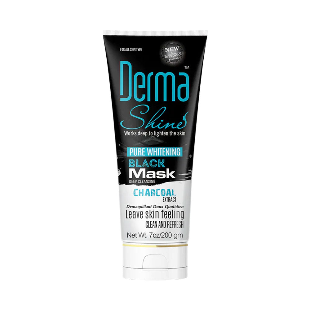 Derma Shine Charcoal Black Mask