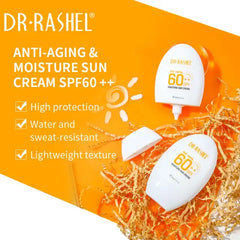 Dr. Rashel Anti-aging & moisture sun cream 60++, 60 g