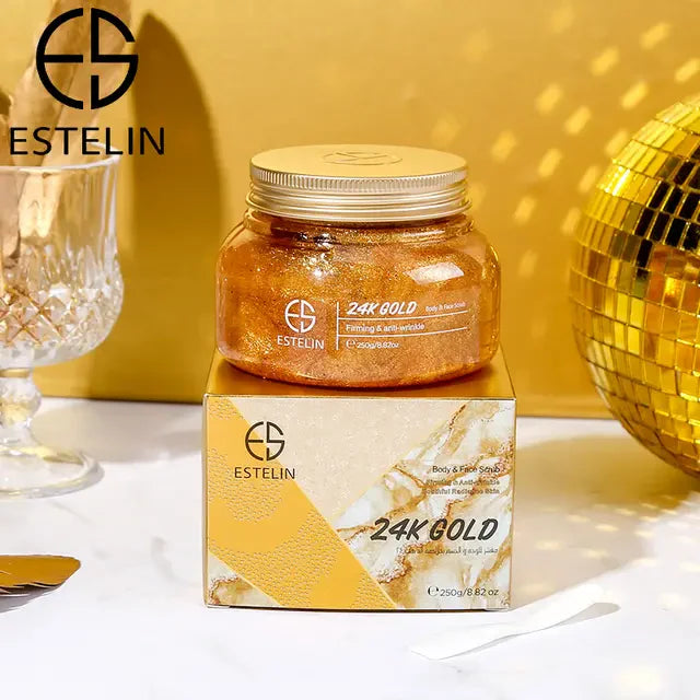 Dr Rashel Estelin 24 k gold body and face scrub