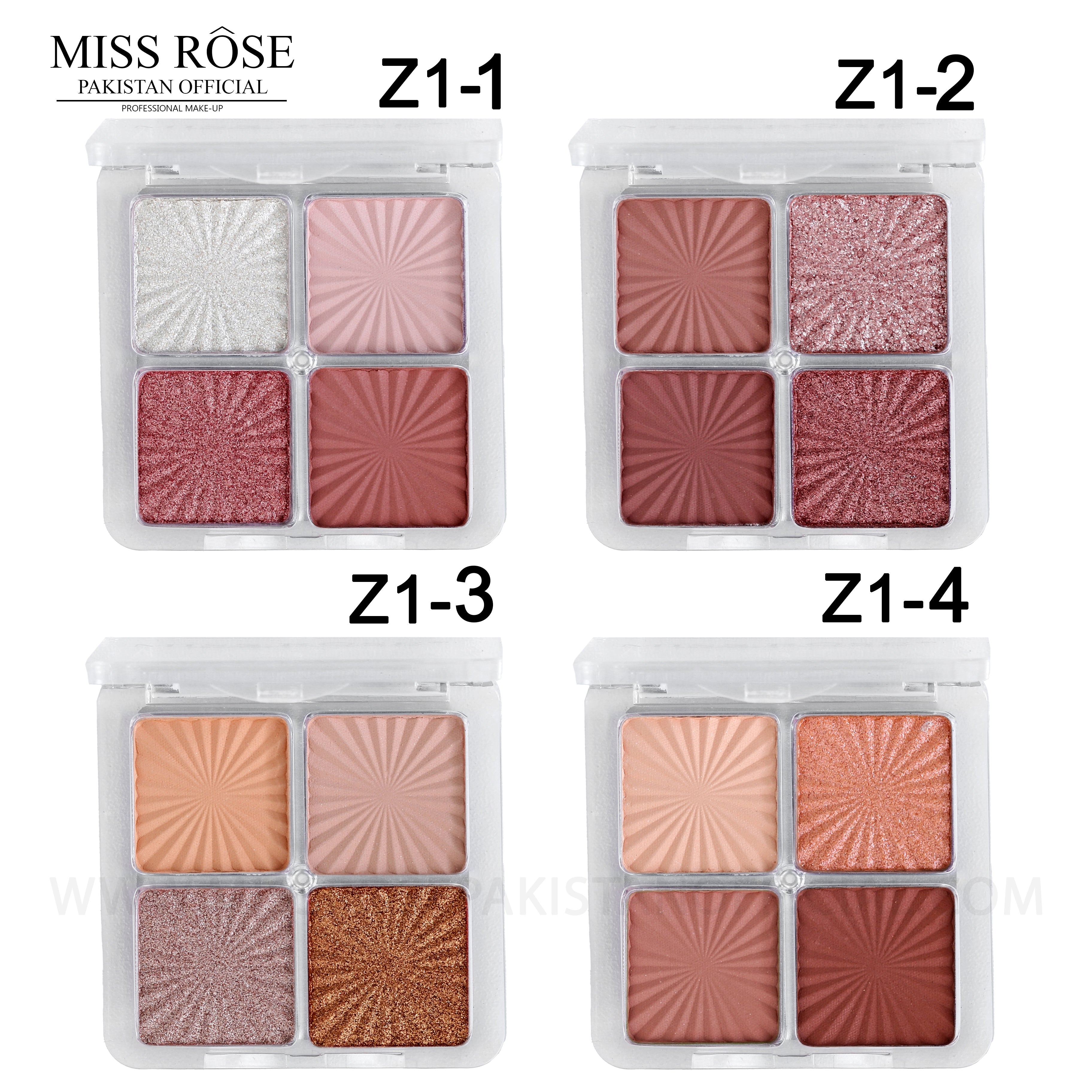 Miss rose palette