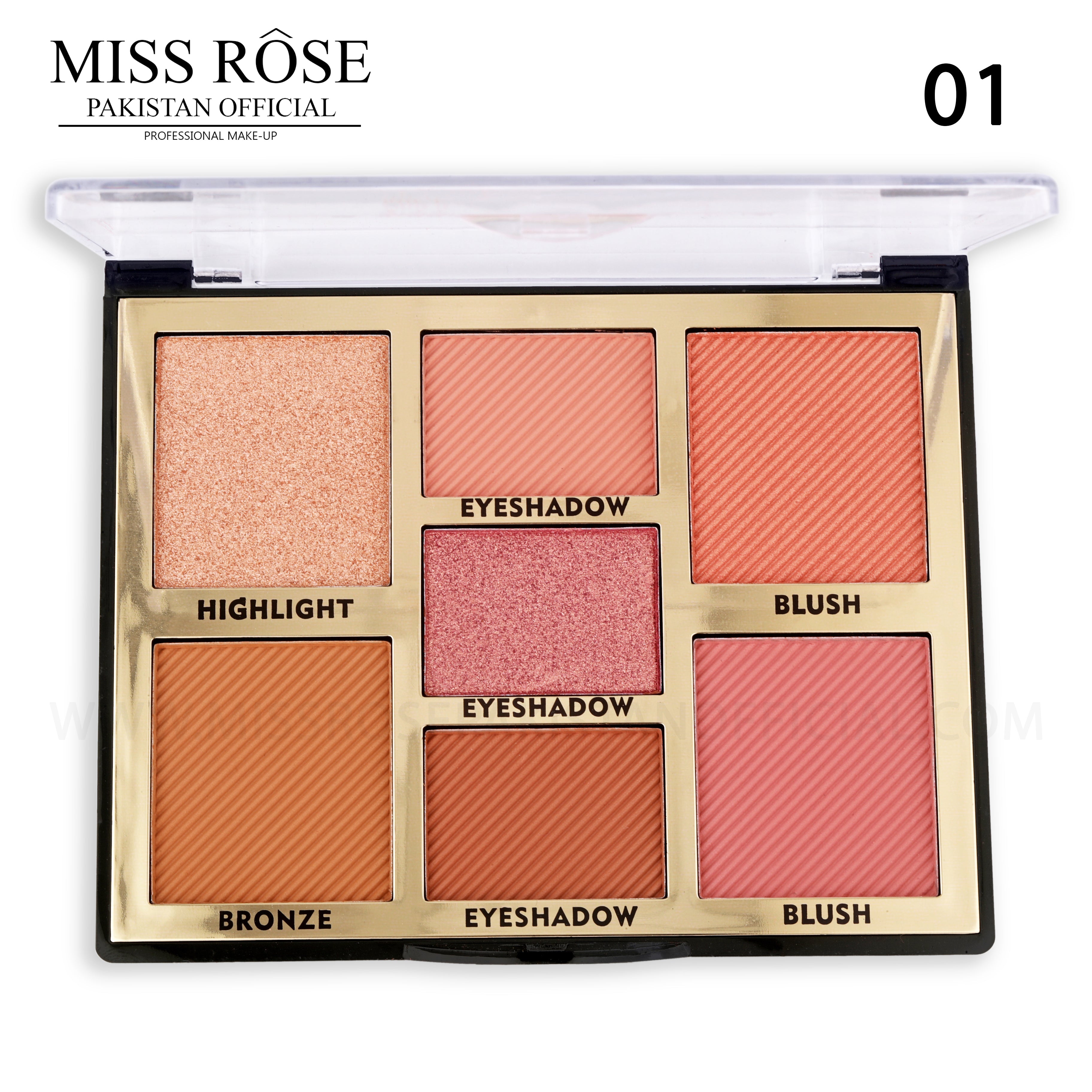 Miss Rose Face Palette price