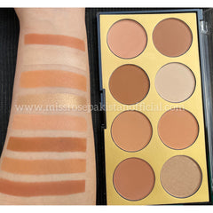 Miss Rose 8 Color Compact & Contour Palette price