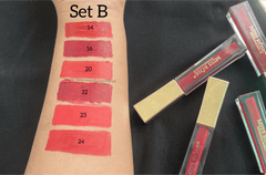 Miss Rose Book Gloss Set of 6