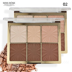 Miss Rose Bronzer and Highlighter Palette